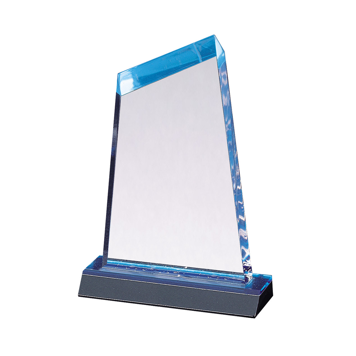 Mirror Series Peak Acrylic Award in Blue
