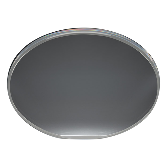 Clear Oval Acrylic Award