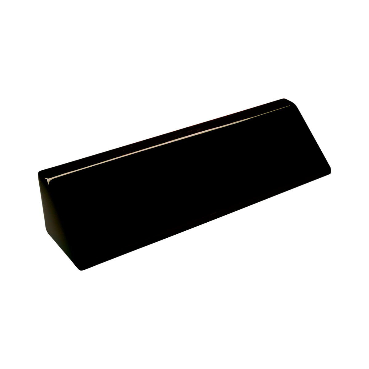 Black Piano Finish Desk Wedge