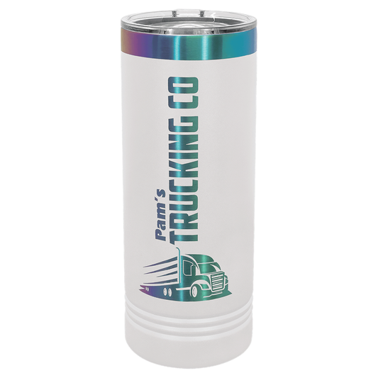 Polar Camel 22 oz. ION-Plated Skinny Tumbler with Slider Lid