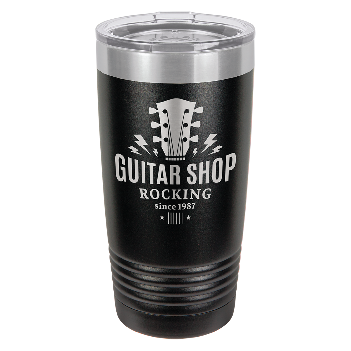 Polar Camel 20 oz. Vacuum Insulated Ringneck Tumbler with Clear Lid