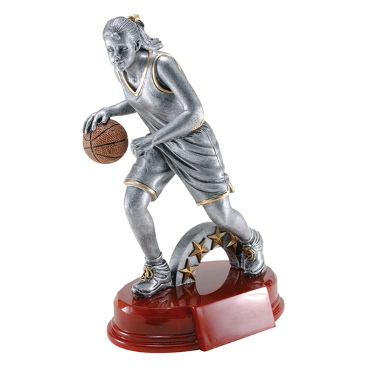 Basketball Ultimate Resin Trophy (Female)
