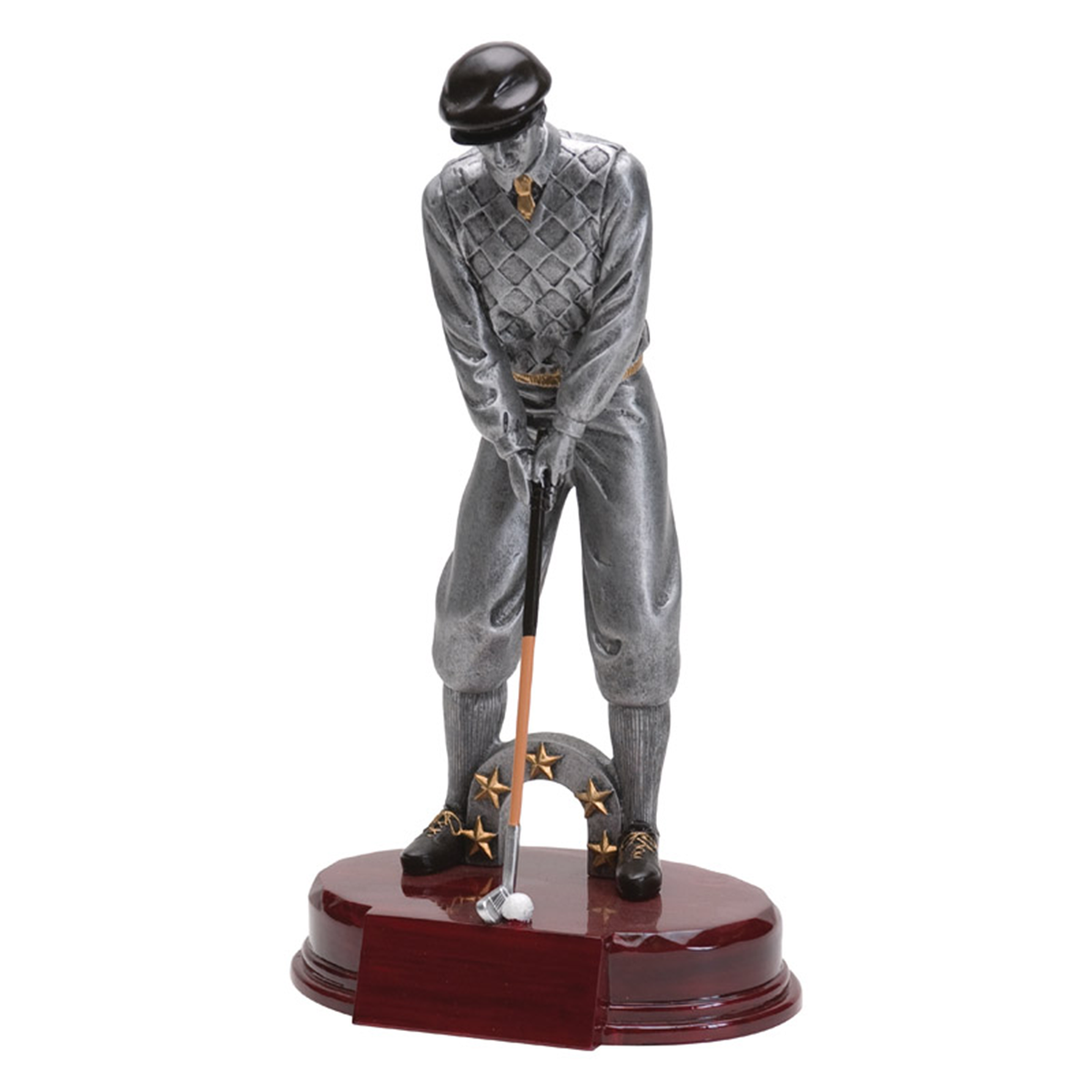Vintage Golfer Resin Trophy (Male)