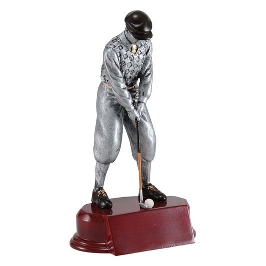 Vintage Golfer Resin Trophy (Male)