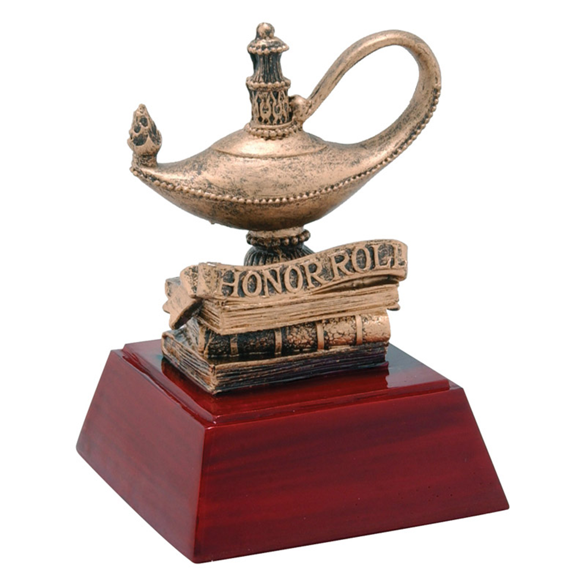 Honor Roll Bronzed Resin Trophy