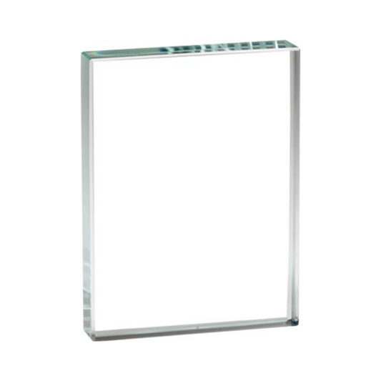 Clear Crystal Rectangle Paperweight