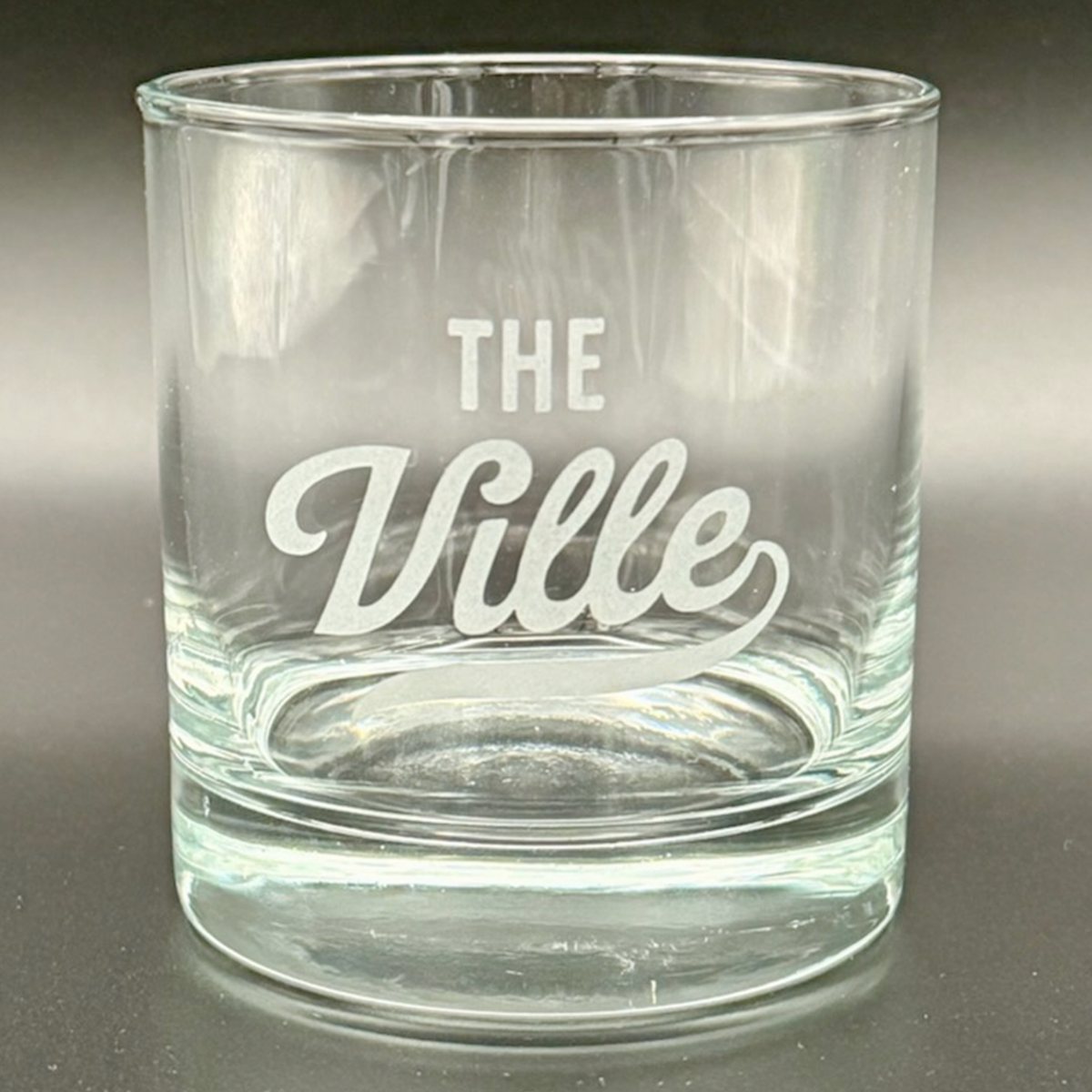 "The Ville" 10.5 oz Rocks Glass