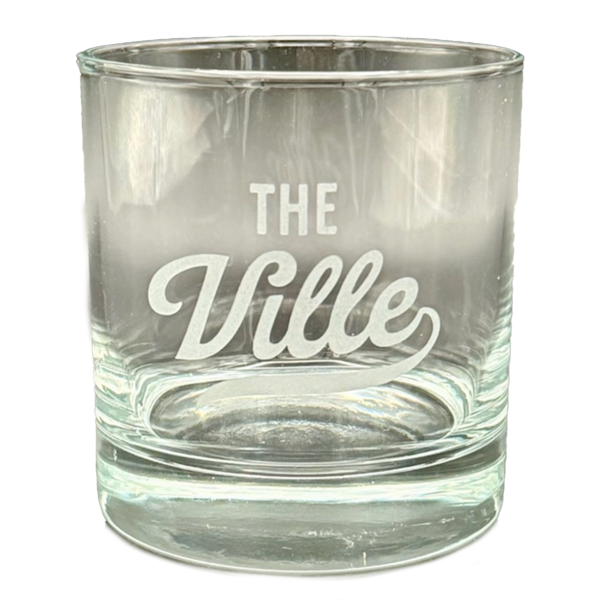"The Ville" 10.5 oz Rocks Glass