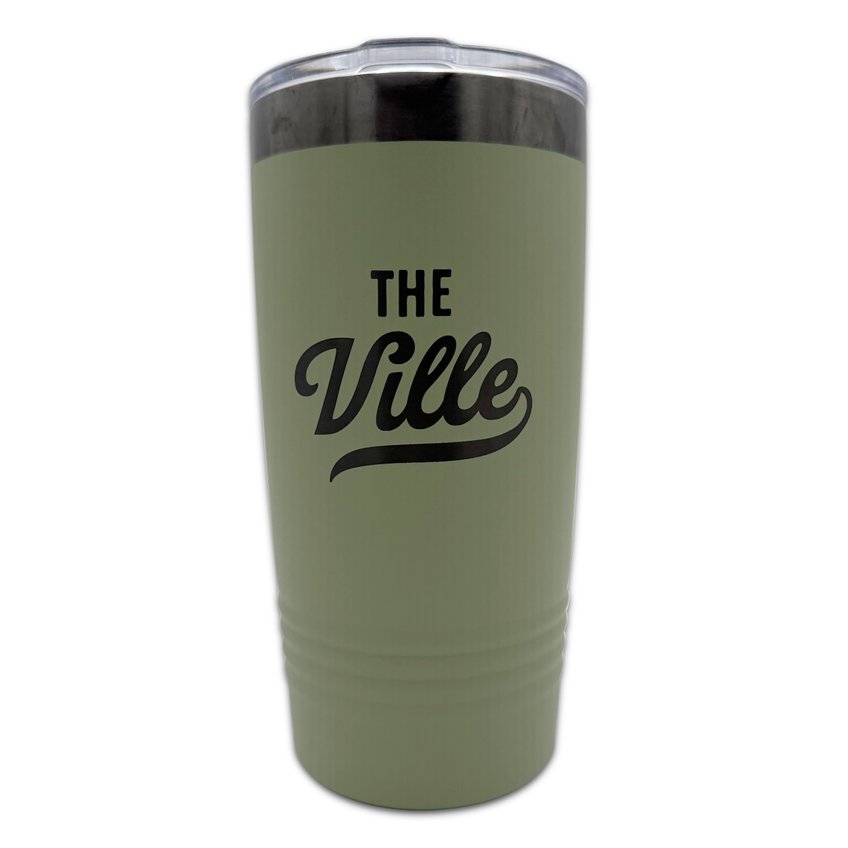 "The Ville" Script Tumbler with Slider Lid