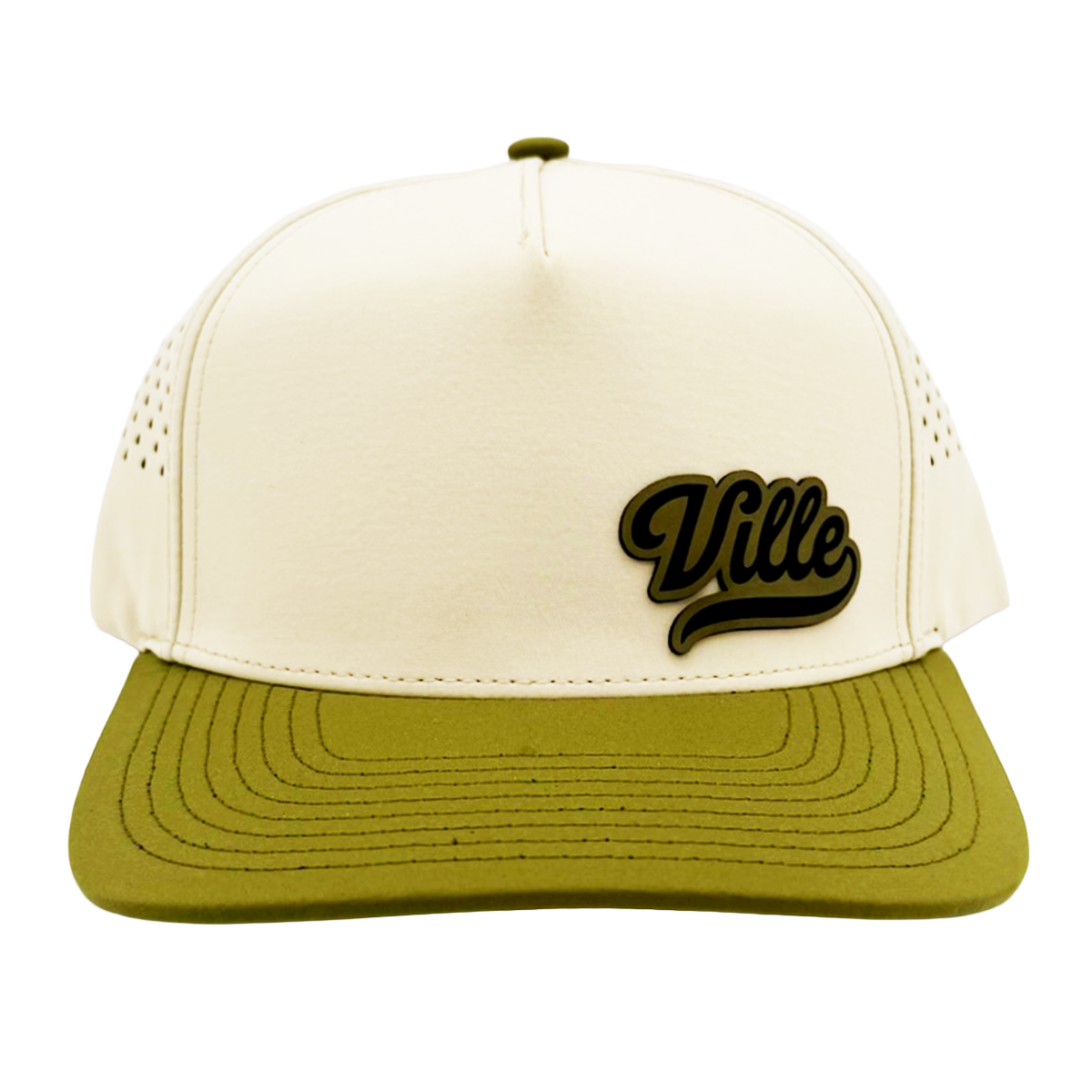 "Ville" Script Patch Athletic Hat