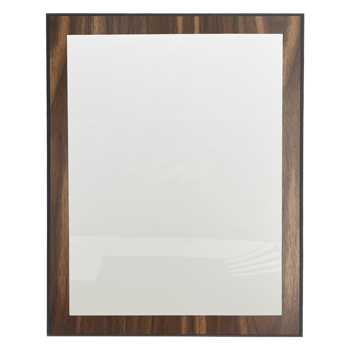 100 Series Plaque in Black or Walnut Finish Board with Full Color Sublimated Plate