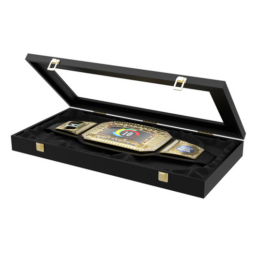 Wooden Presentation Box for Championship Belts