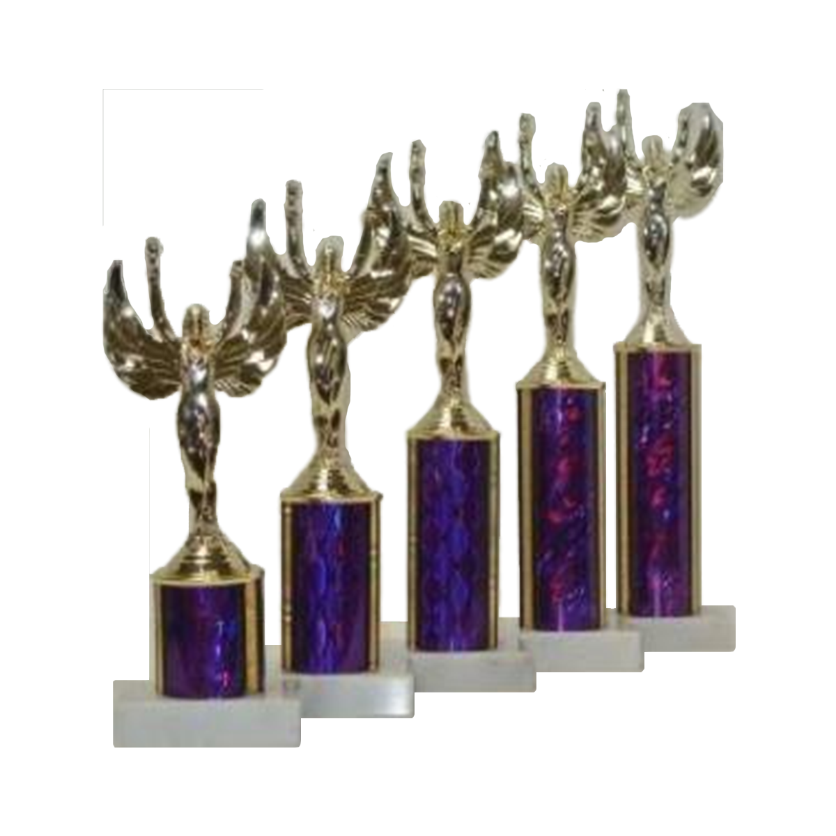 601 Series Single Column Trophy