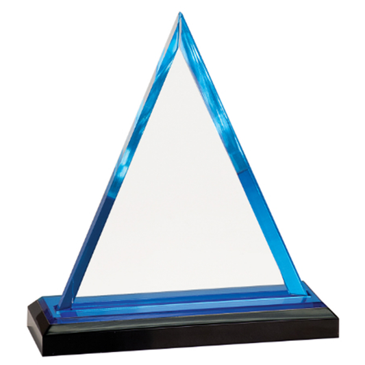 Blue Triangle Impress Acrylic