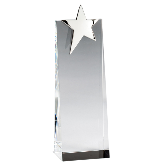 Silver Star on Crystal Tower