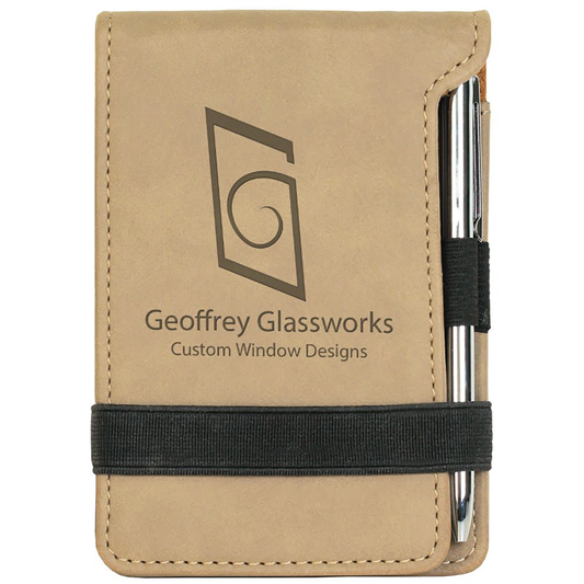 Leatherette Mini Notepad