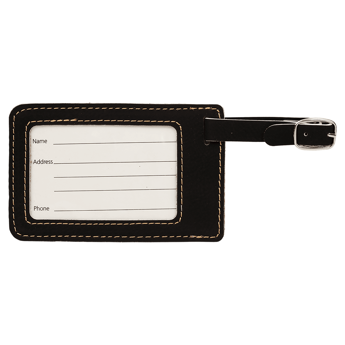 Leatherette Luggage Tag