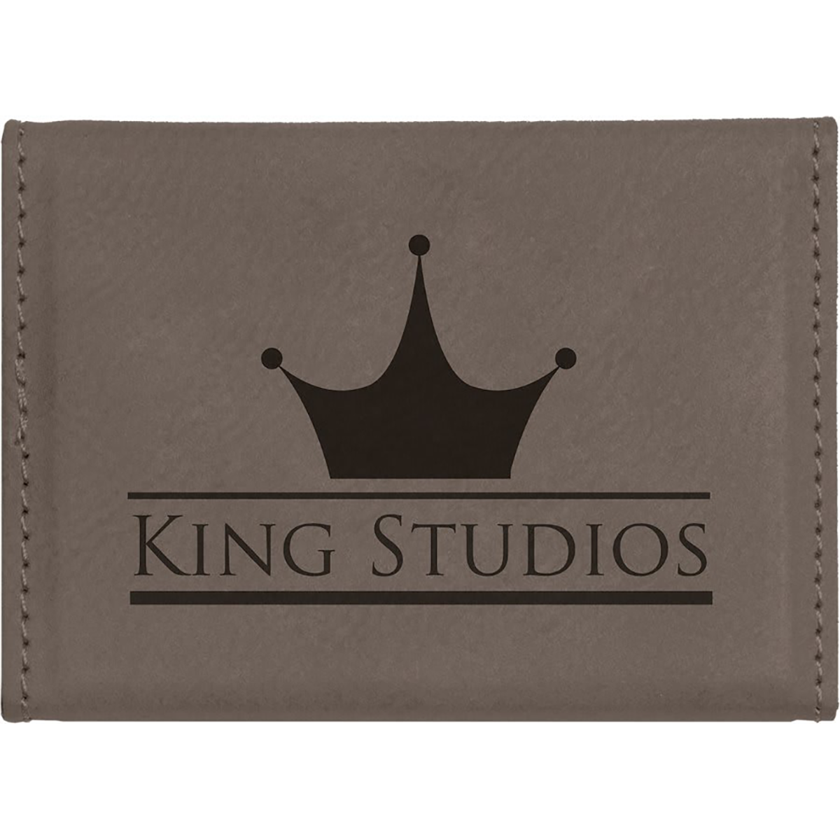 Leatherette Business Card Holder