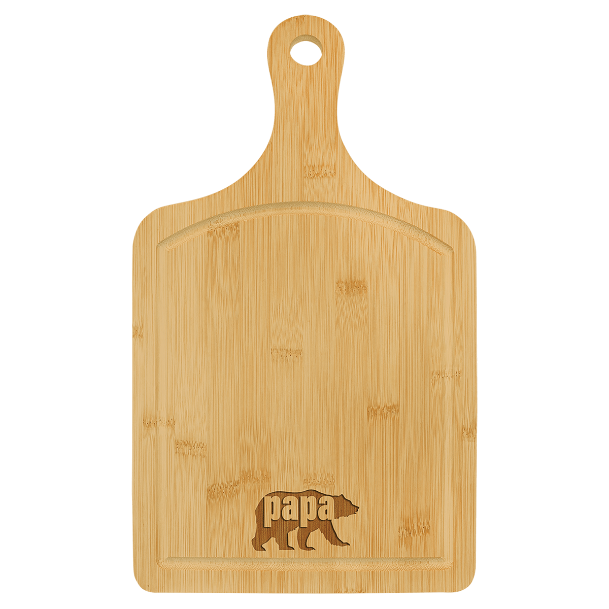 Bamboo Cutting Board with Drip Ring