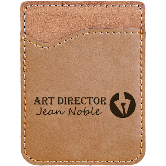 Leatherette Cell Phone Wallet