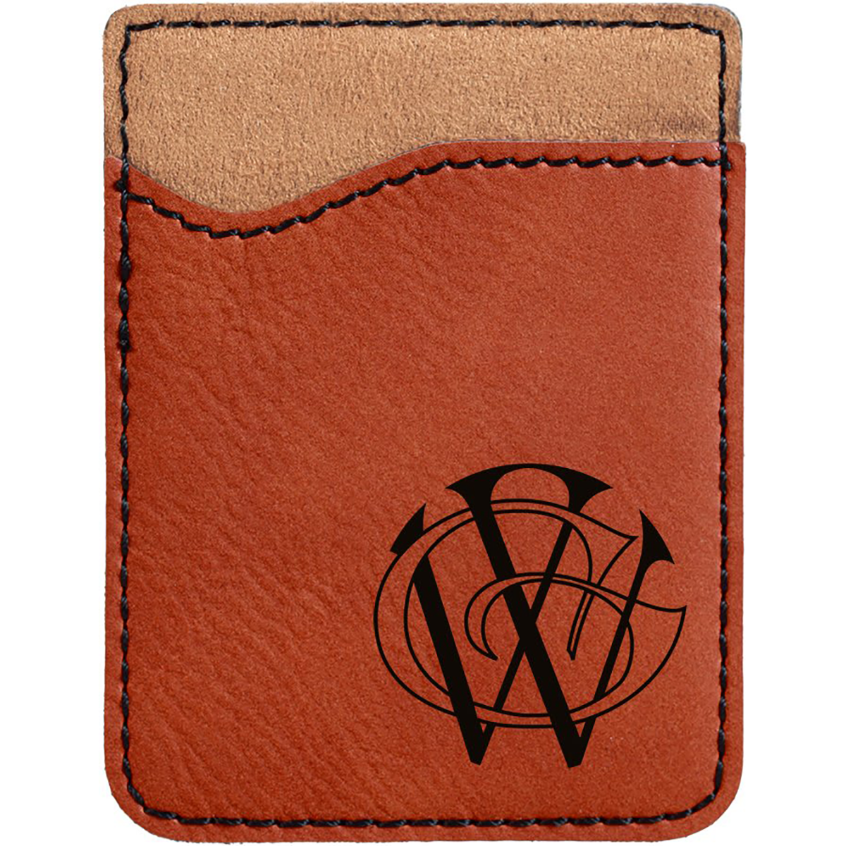 Leatherette Cell Phone Wallet