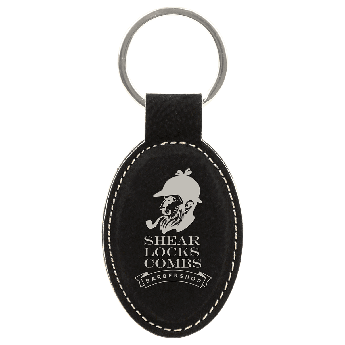 Leatherette Keychain