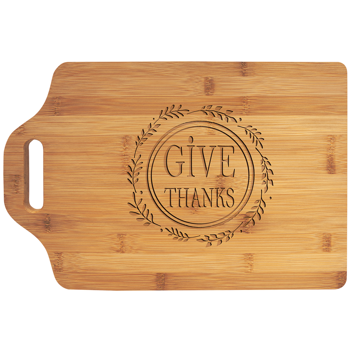 Bamboo Cutting Board with Handle