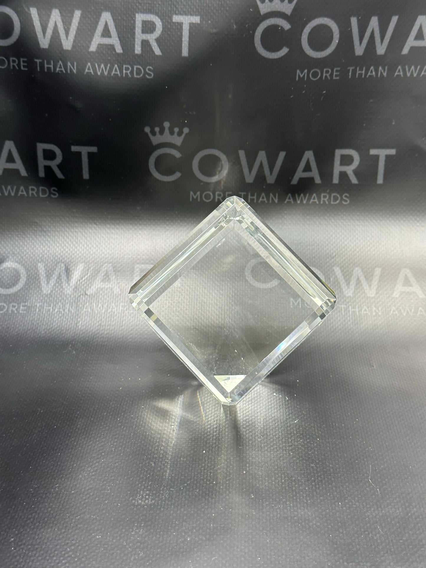 Crystal Cube in Multiple Sizes