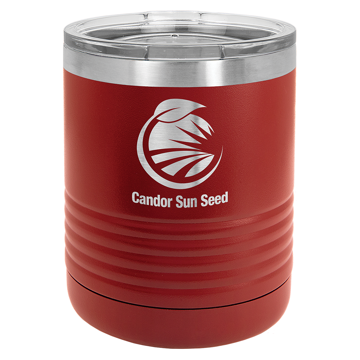 Polar Camel 10 oz. Vacuum Insulated Ringneck Tumbler with Clear Lid